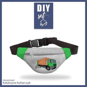 JUNIOR HIP BAG - GARBAGE TRUCK - small