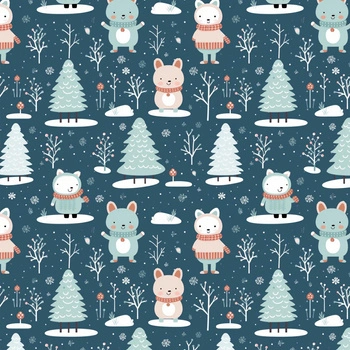 WATERCOLOR WINTER PAT. 5 ( EMERALD )