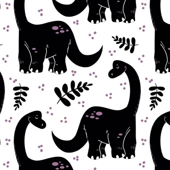 BLACK DINO / PLANTS 