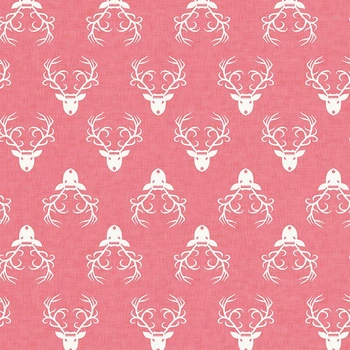 REINDEER’S HEADS / coral 