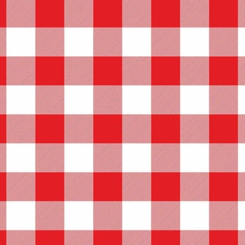 VICHY GRID RED 