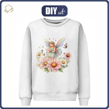 CHILDREN'S (NOE) SWEATSHIRT - FAIRY WORLD PAT.15 - sewing set(146/152)