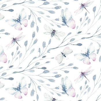 BUTTERFLIES MIX PAT. 3 (WATER-COLOR BUTTERFLIES)