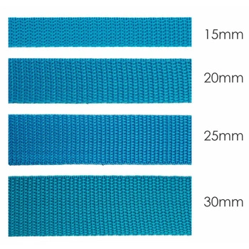 Webbing tape - turquoise / Choice of sizes