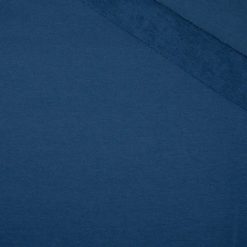 Looped knitwear with elastan - DENIM (D-12)