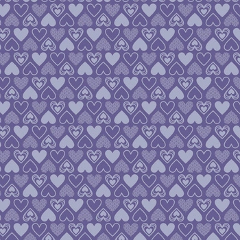 VALENTINE'S HEARTS pat. 2 (Very Peri)