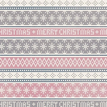 MERRY CHRISTMAS PAT. 1  (NORWEGIAN PATTERNS) 