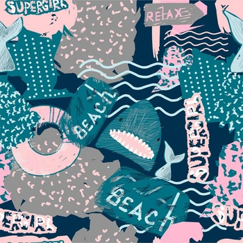 GRAFFITI SHARKS / navy