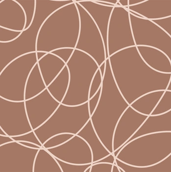 Geometric /Mocha Mousse