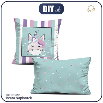 DECORATIVE PILOWS - UNICORN ALICE