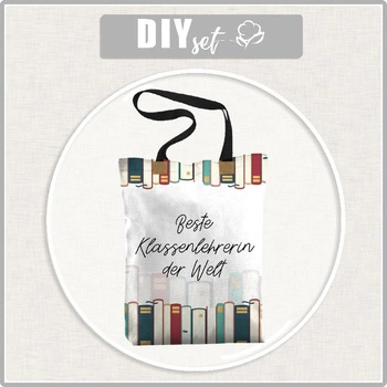 SHOPPER BAG -  Beste Klassenlehrerin der Welt - sewing set