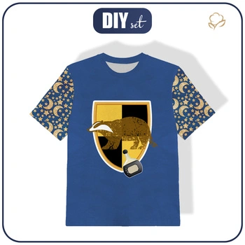 KID’S T-SHIRT - COAT OF ARMS pat. 2 (MAGIC SCHOOL) - Single Jersey (140/146)